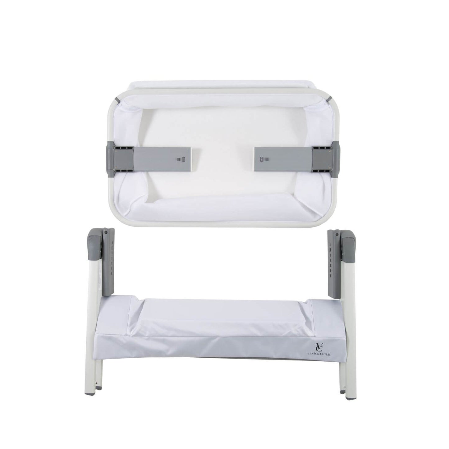 Venice Child California Dreaming Bedside Bassinet | White Wood