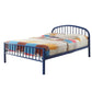 ACME Cailyn Full Metal Bed with Headboard | Blue