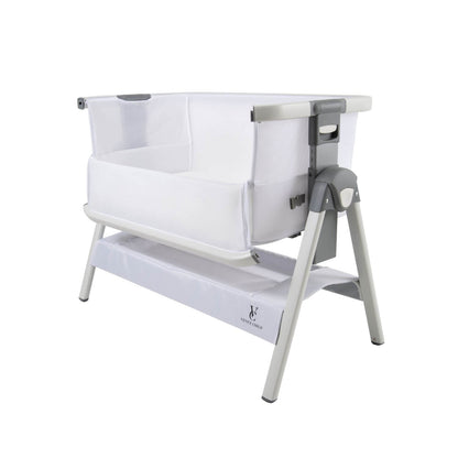 Venice Child California Dreaming Bedside Bassinet | White & White