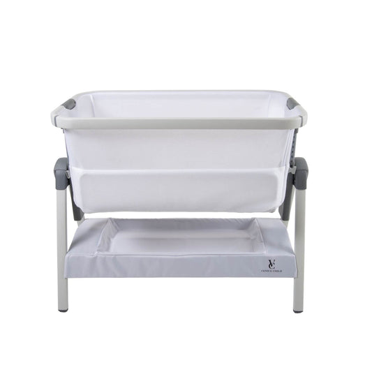 Venice Child California Dreaming Bedside Bassinet | White & White