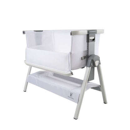 Venice Child California Dreaming Bedside Bassinet | White & White