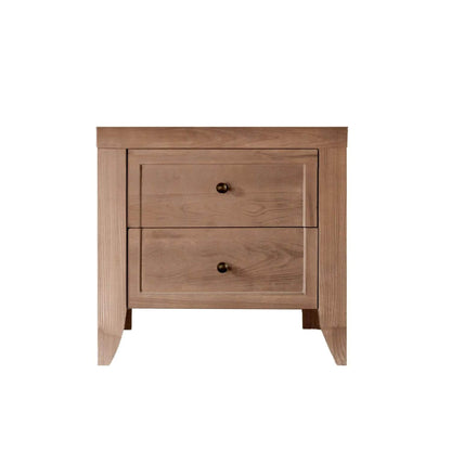 Milk Street Baby Cameo 2 Drawer Nightstand Toast