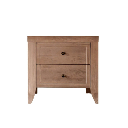 Milk Street Baby Cameo 2 Drawer Nightstand Toast