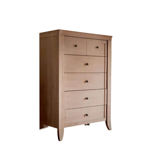 Milk Street Baby Cameo 5 Drawer Chest Toast