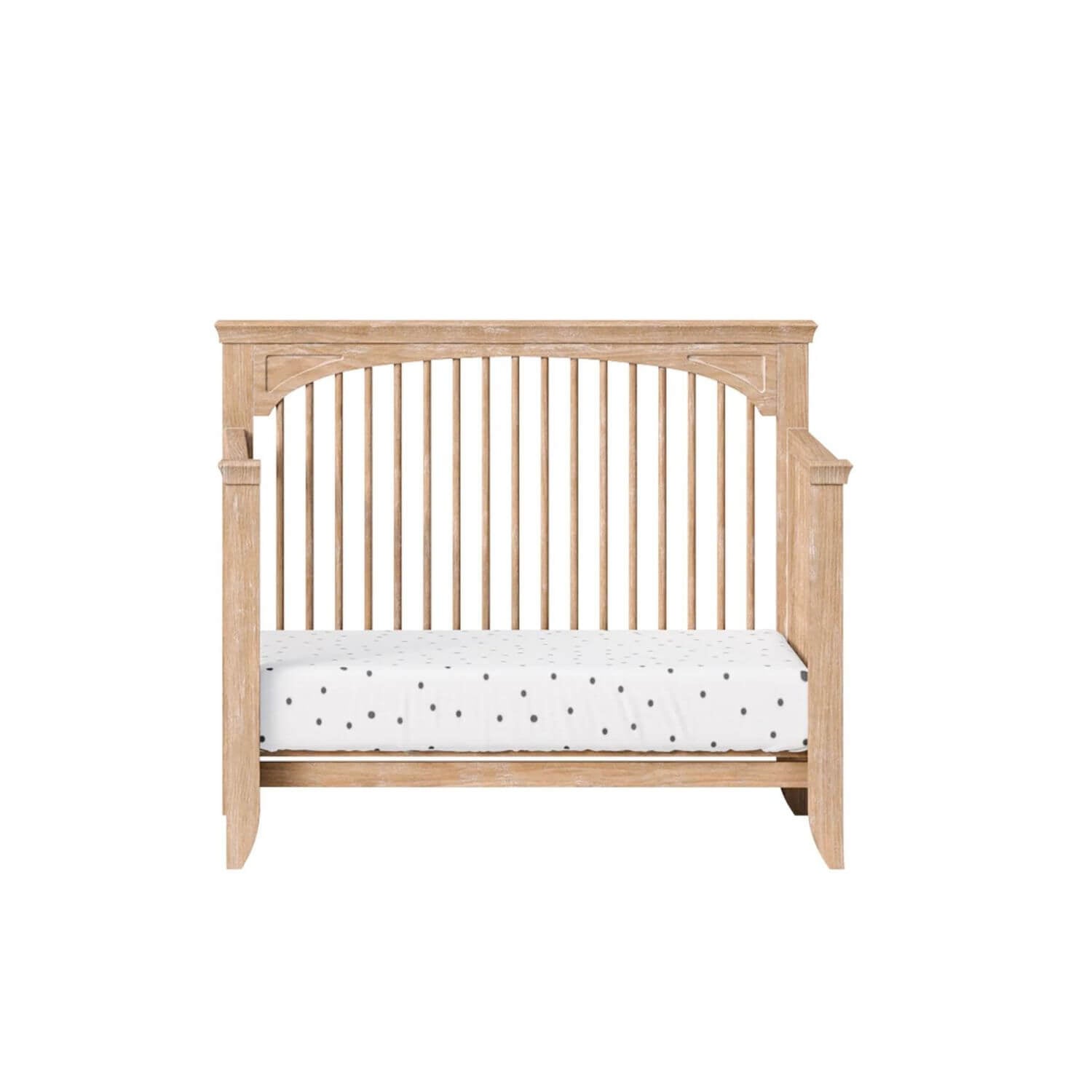 Milk Street Baby Cameo Oval 4-in-1 Convertible Crib Toast - Daybed