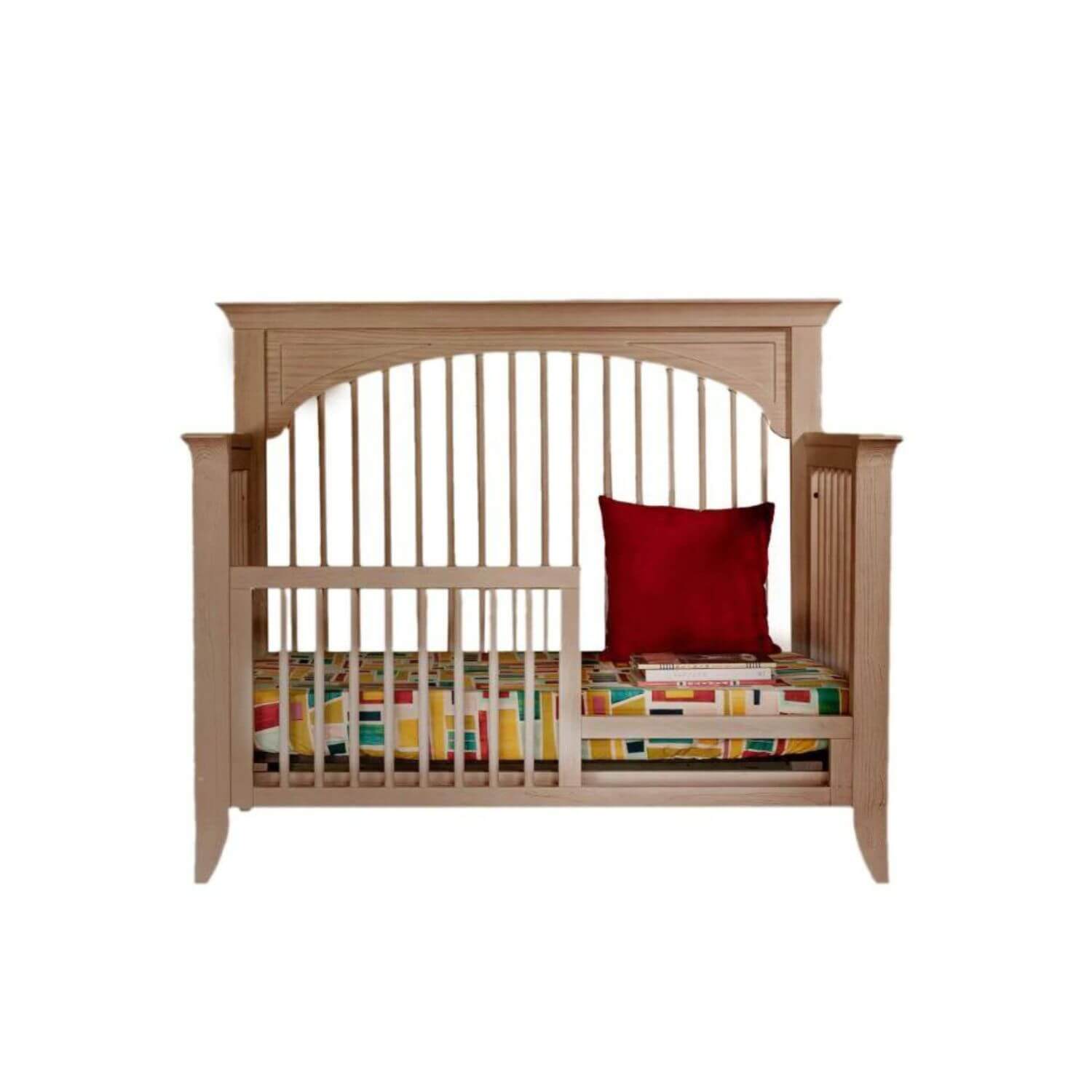 Milk Street Baby Cameo Oval Toddler Bed Conversion Kit Toast