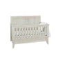 Milk Street Baby Cameo Sleigh 4-in-1 Convertible Crib Steam