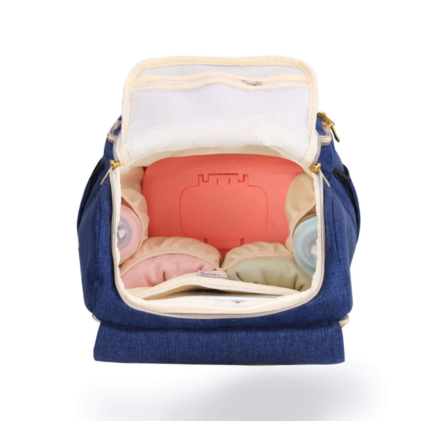 Sunveno Canvas Diaper Backpack - Navy