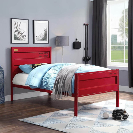 ACME Cargo Full Metal Panel Bed | Red