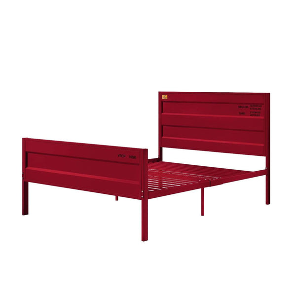 ACME Cargo Full Metal Panel Bed | Red
