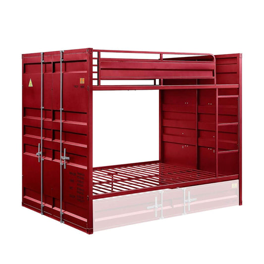 ACME Cargo Full/Full Bunk Bed | Red