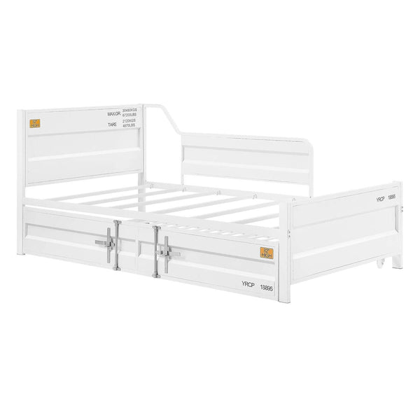 ACME Cargo Metal Frame Twin Daybed & Trundle | White