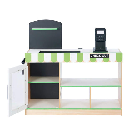 Teamson Kids Cashier Austin Play Market Checkout Counter