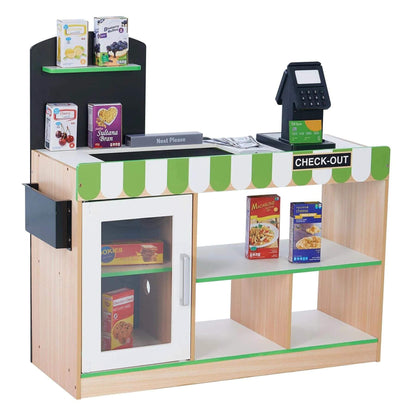 Teamson Kids Cashier Austin Play Market Checkout Counter