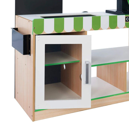 Detail View of Teamson Kids Cashier Austin Play Market Checkout Counter