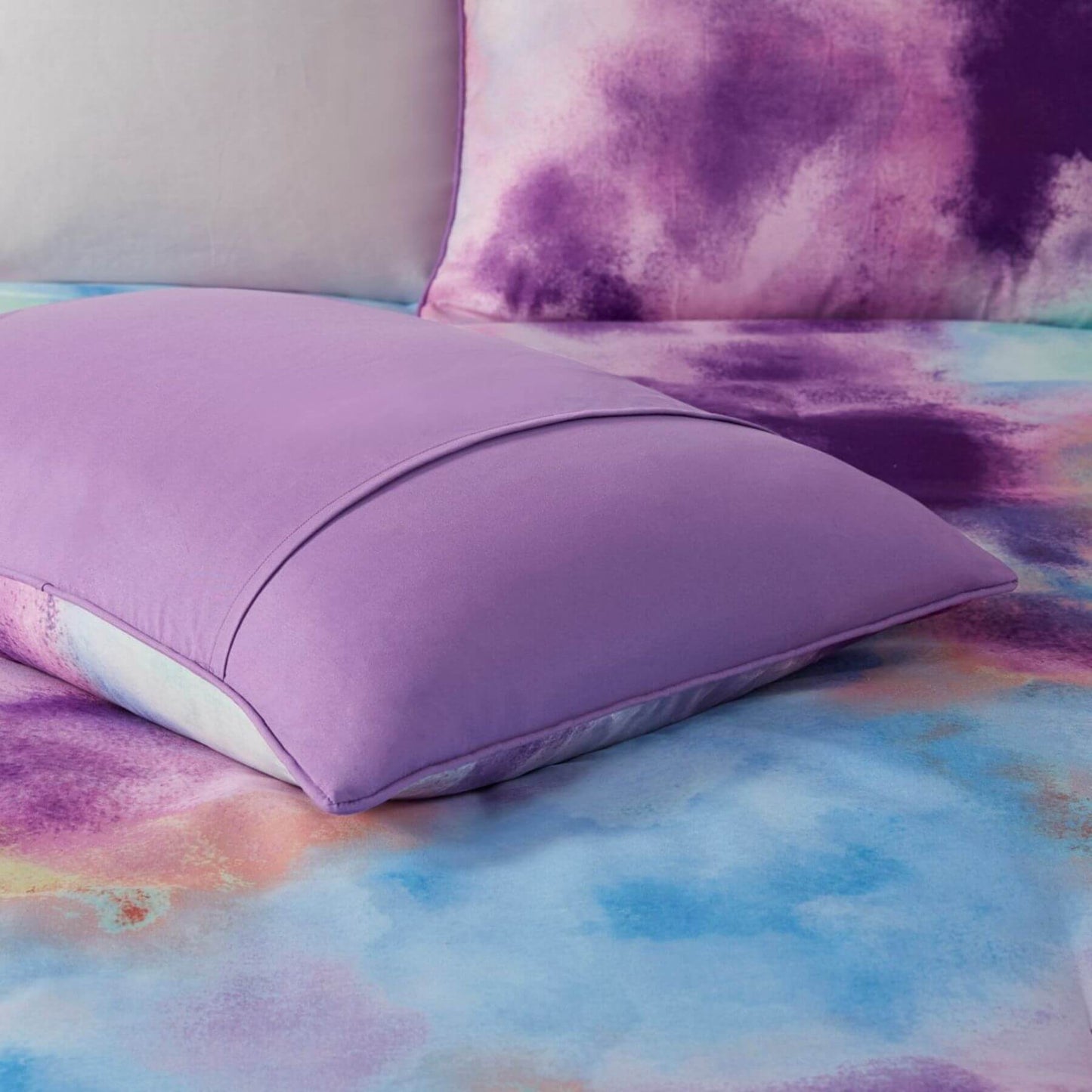 Cassiopeia Watercolor Tie Dye Printed Sham