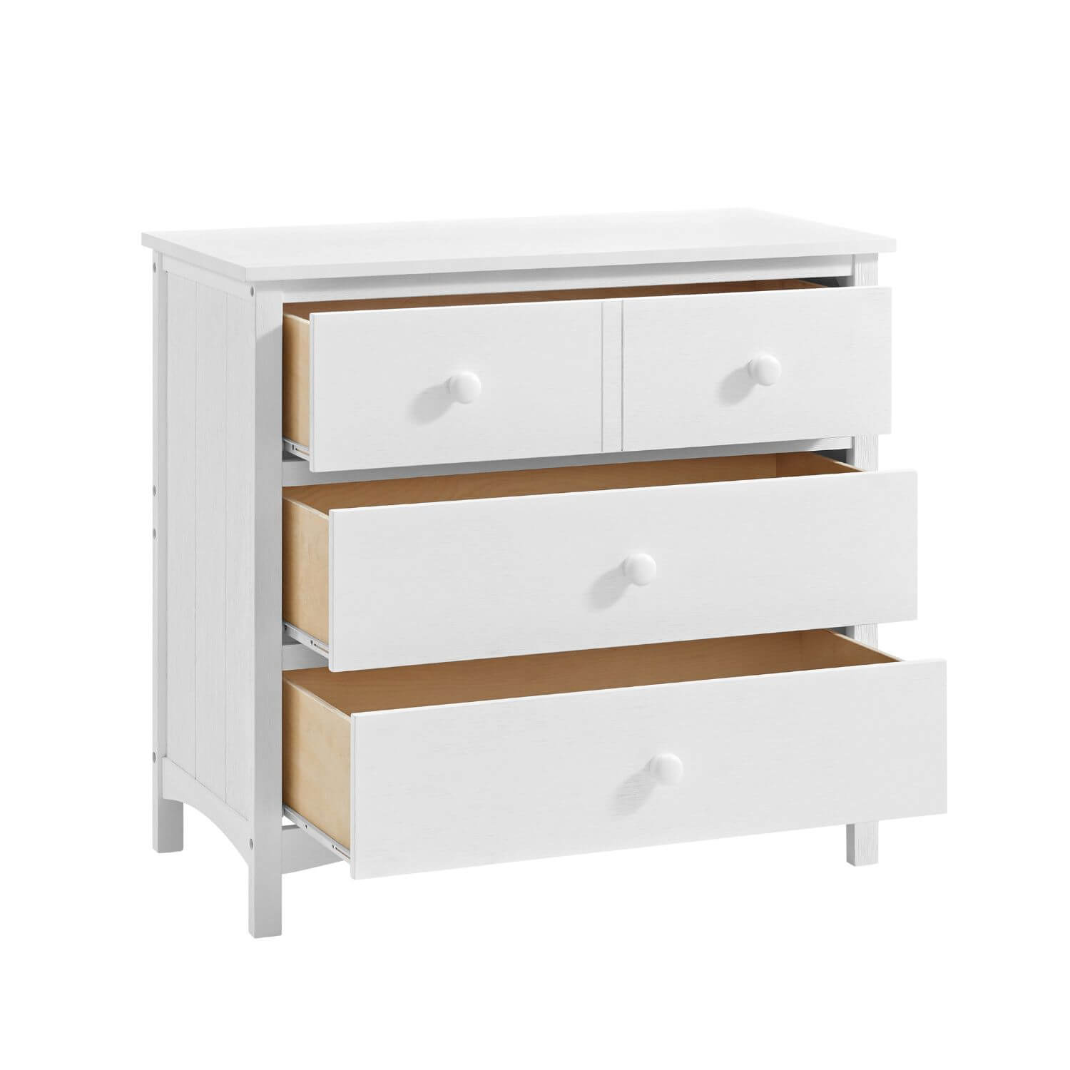 Oxford Baby Castle Hill 3-Drawer Dresser | Barn White