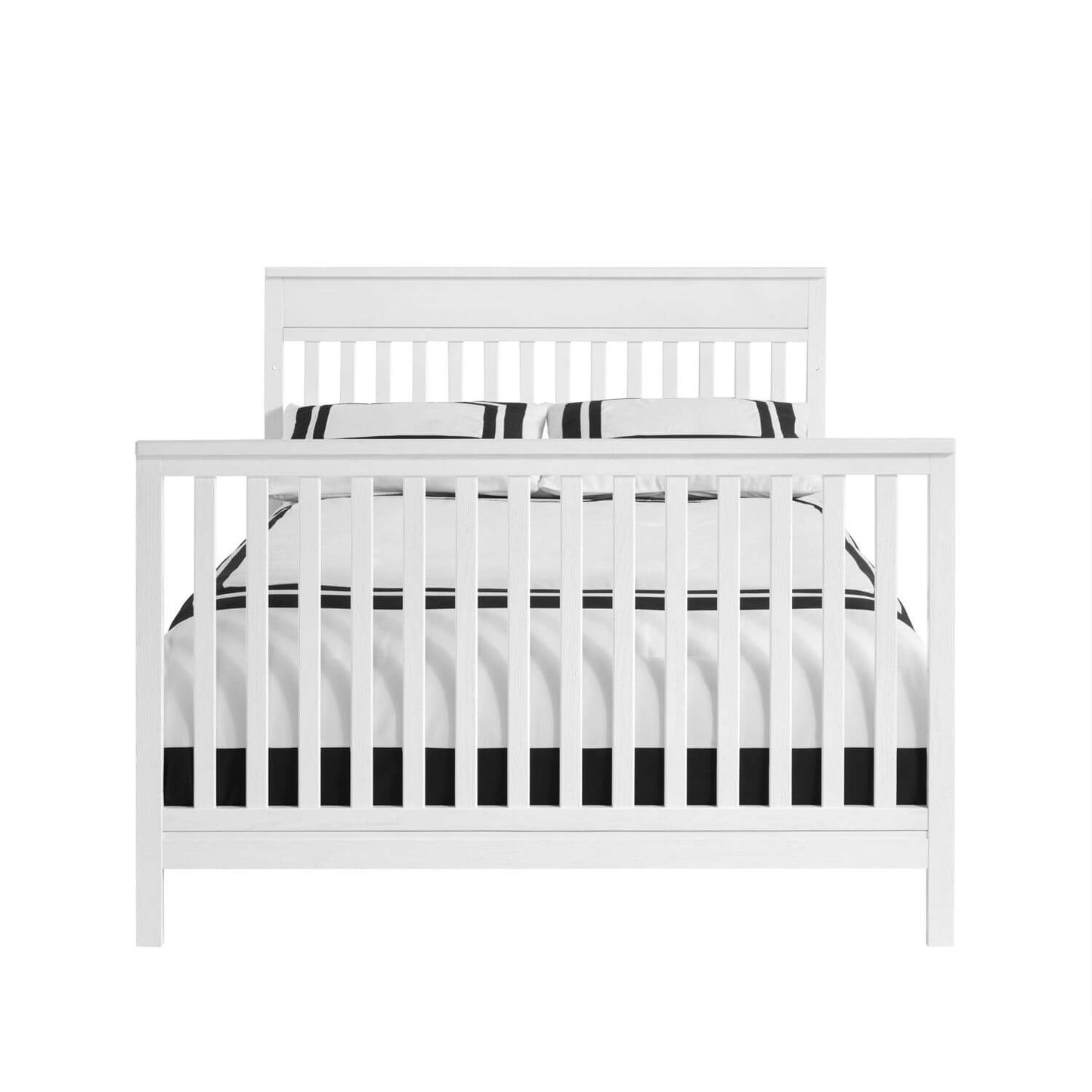 Oxford Baby Castle Hill 4-in-1 Convertible Crib | Barn White