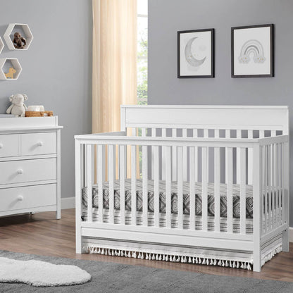 Oxford Baby Castle Hill 4-in-1 Convertible Crib | Barn White