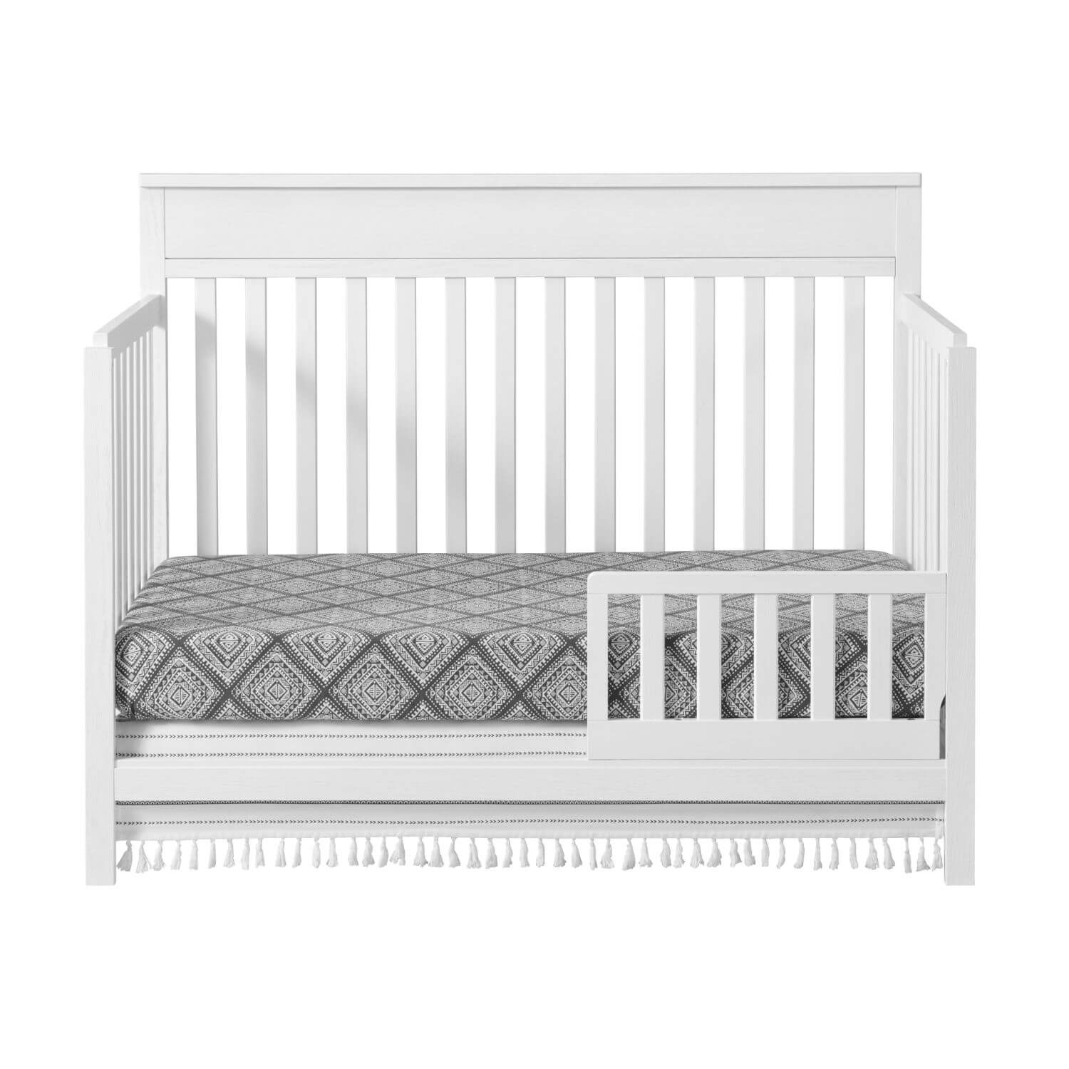 Oxford Baby Castle Hill 4-in-1 Convertible Crib | Barn White