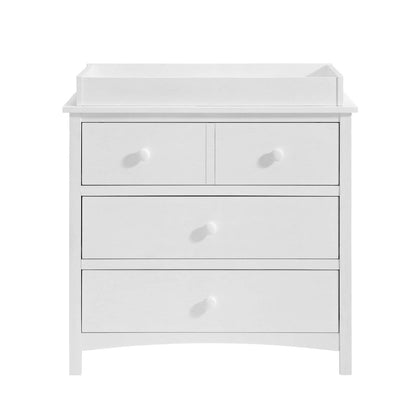 Oxford Baby Castle Hill Changing Topper For 3-Drawer Dresser | Barn White