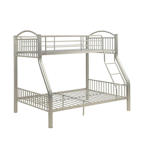 ACME Cayelynn Twin/Full Bunk Bed | Silver