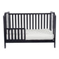 Celeste 3-in-1 Convertible Island Crib Black