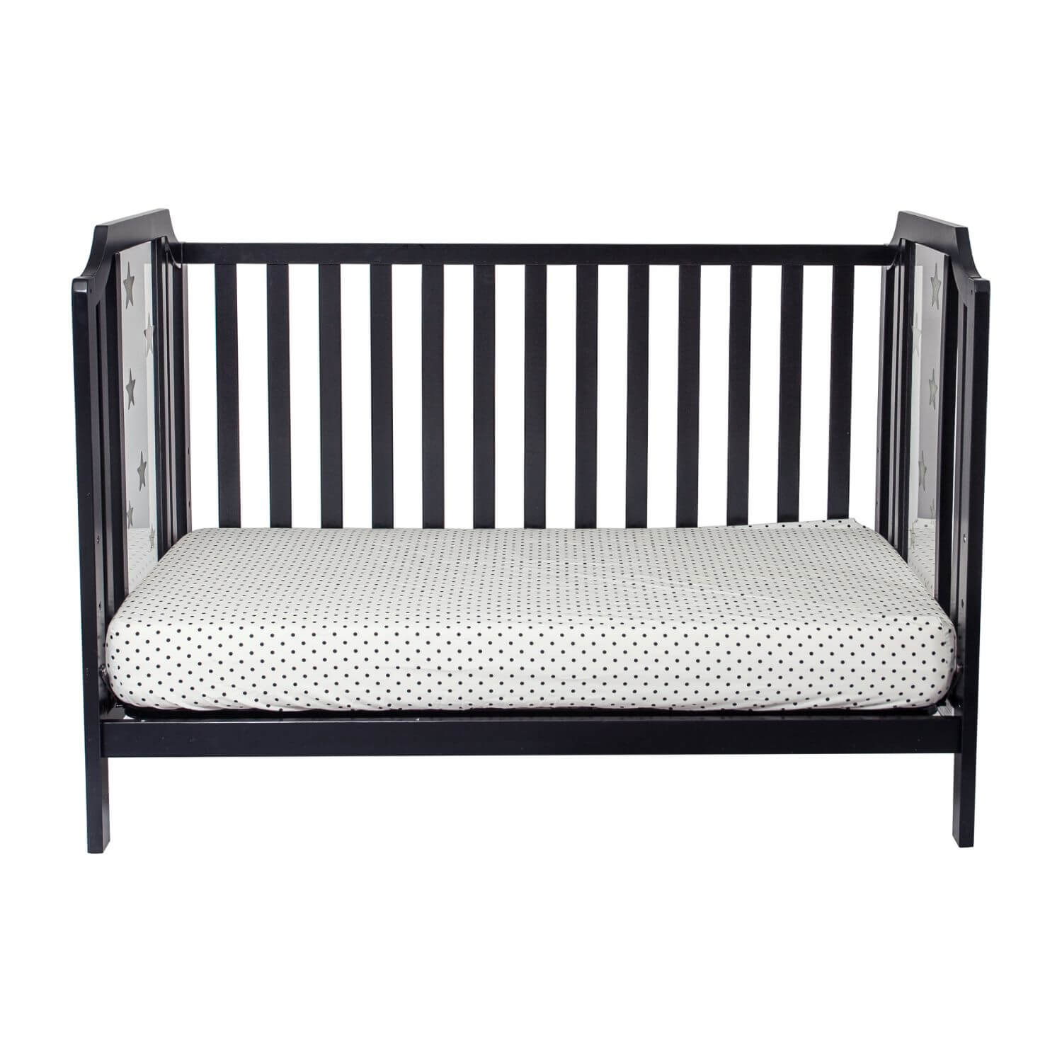 Celeste 3-in-1 Convertible Island Crib Black