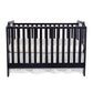 Celeste 3-in-1 Convertible Island Crib Black