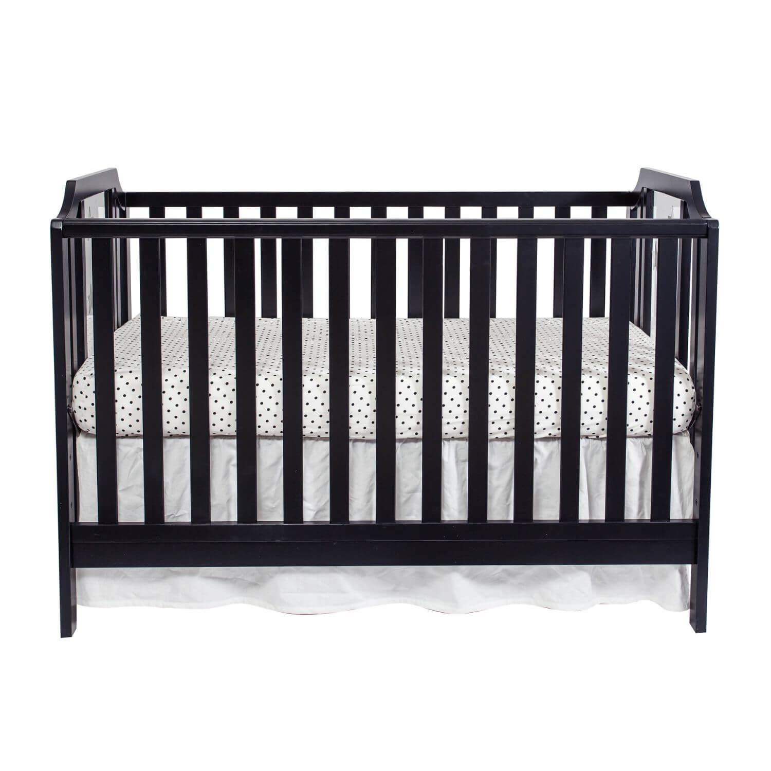 Celeste 3-in-1 Convertible Island Crib Black