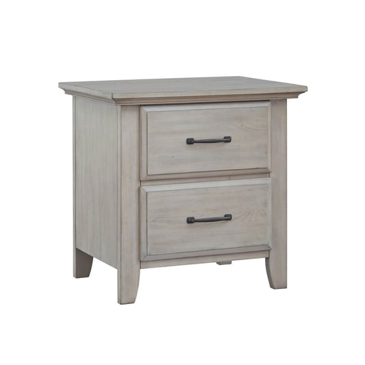 Soho Baby Chandler 2-Drawer Nightstand | Stone Wash