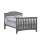 Soho Baby Chandler 4-in-1 Convertible Crib | Graphite Gray - Convert To a Full Bed