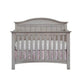 Soho Baby Chandler 4-in-1 Convertible Crib | Stone Wash - Front View of Product