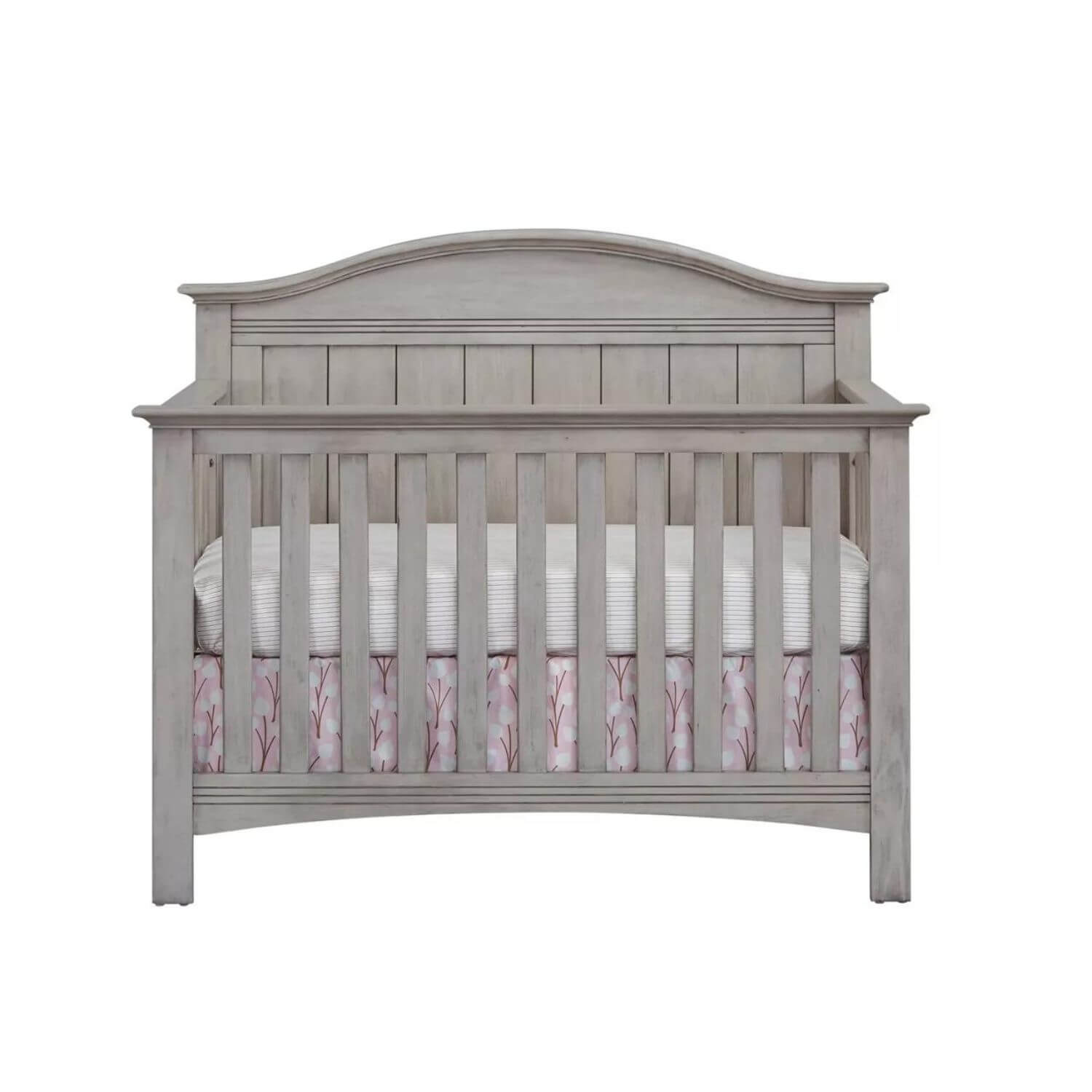 Soho Baby Chandler 4-in-1 Convertible Crib | Stone Wash - Front View of Product