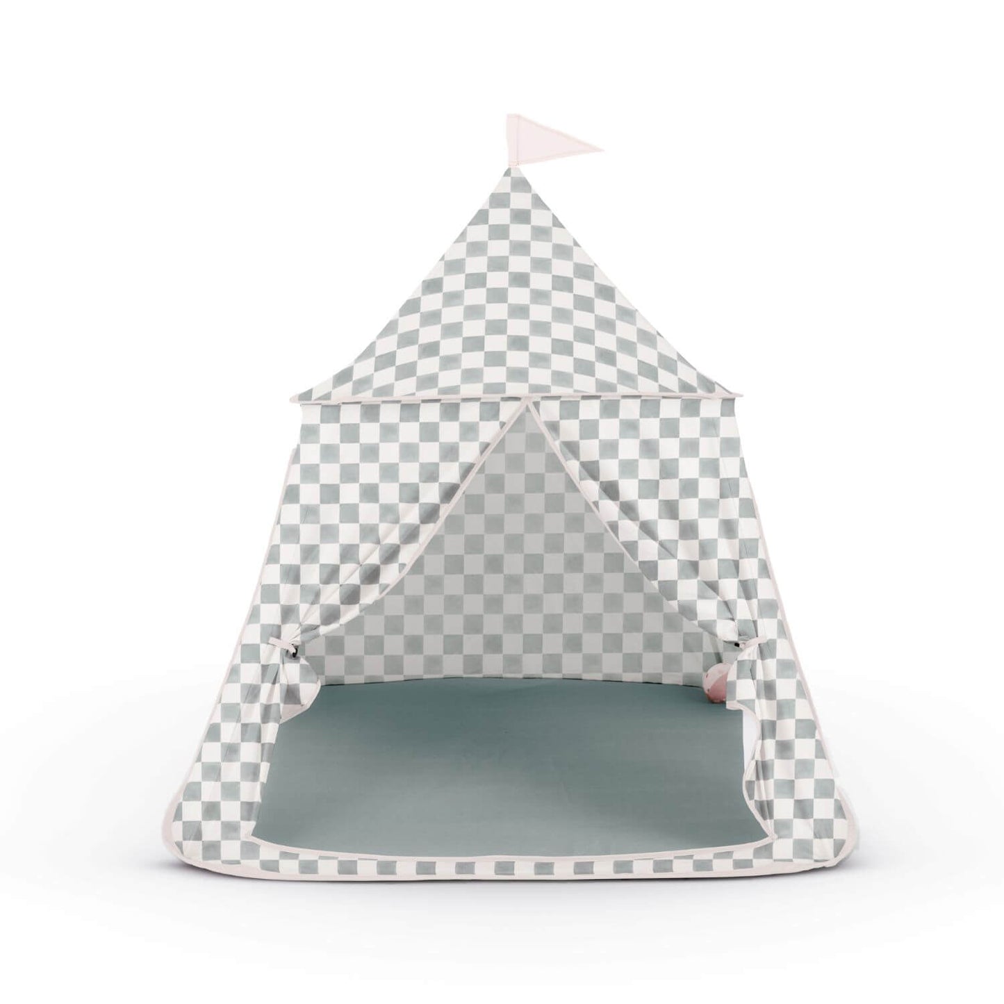 Toki Kids Checker Matcha Play Tent