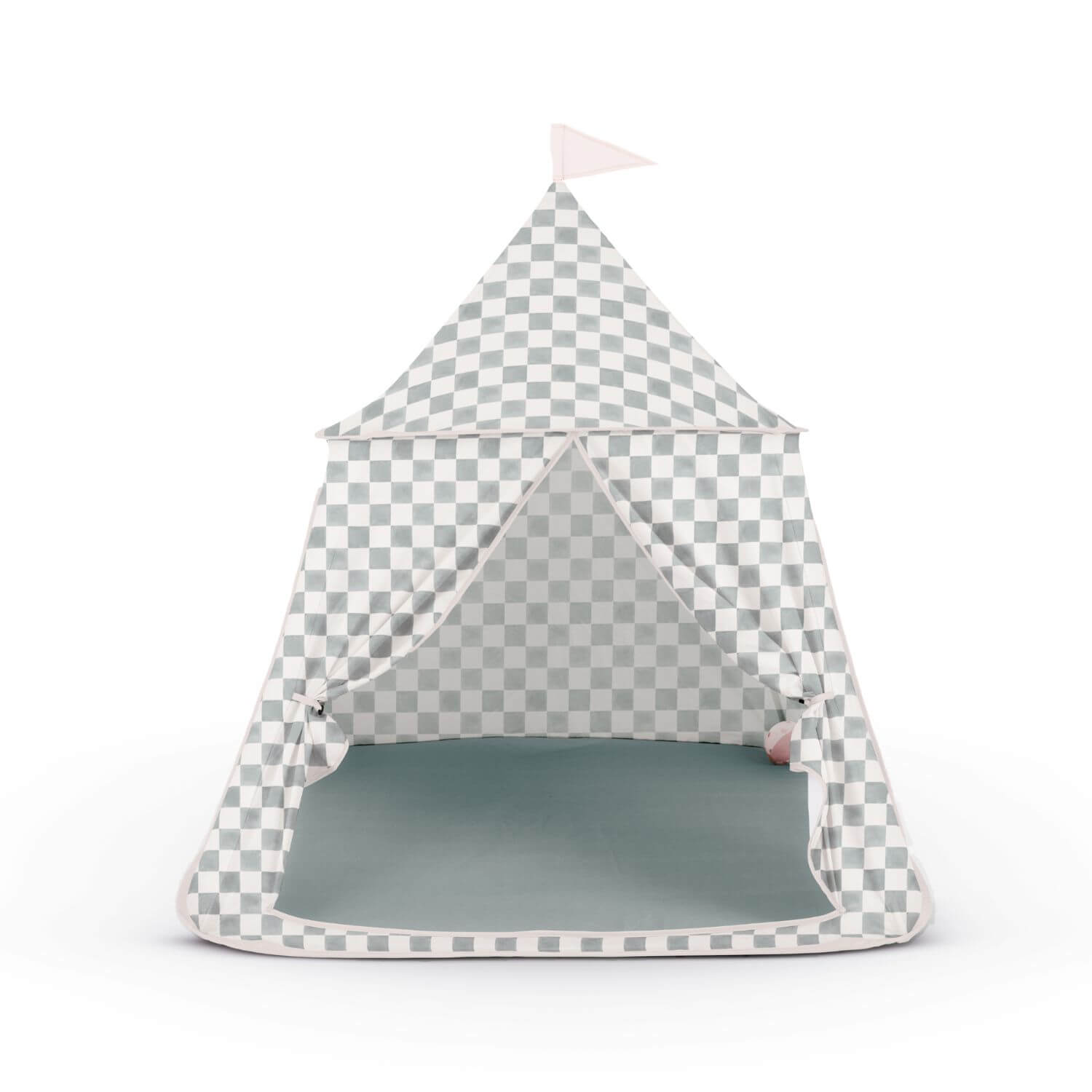 Toki Kids Checker Matcha Play Tent