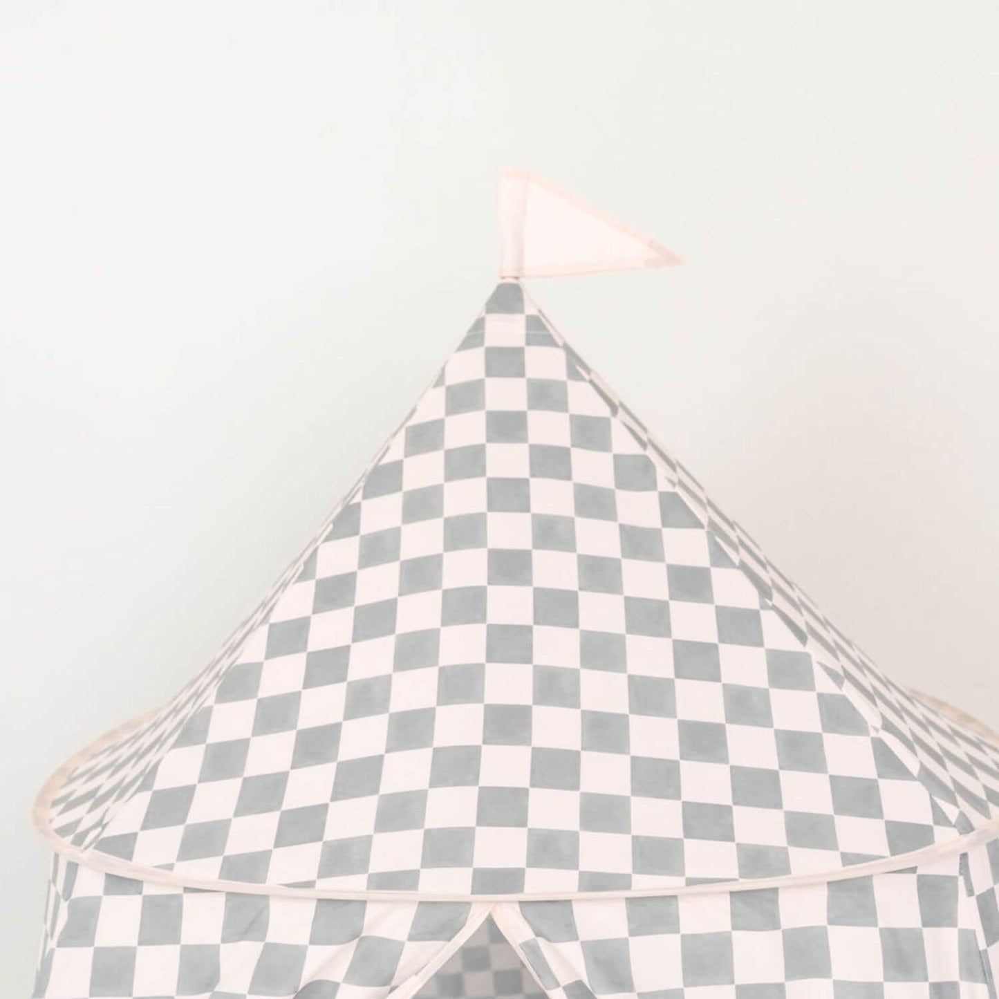Close-up of Toki Kids Checker Matcha Play Tent