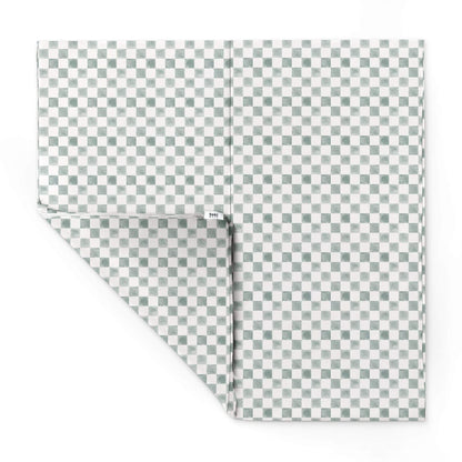 Toki Kids Checker Matcha Vegan Leather Mat