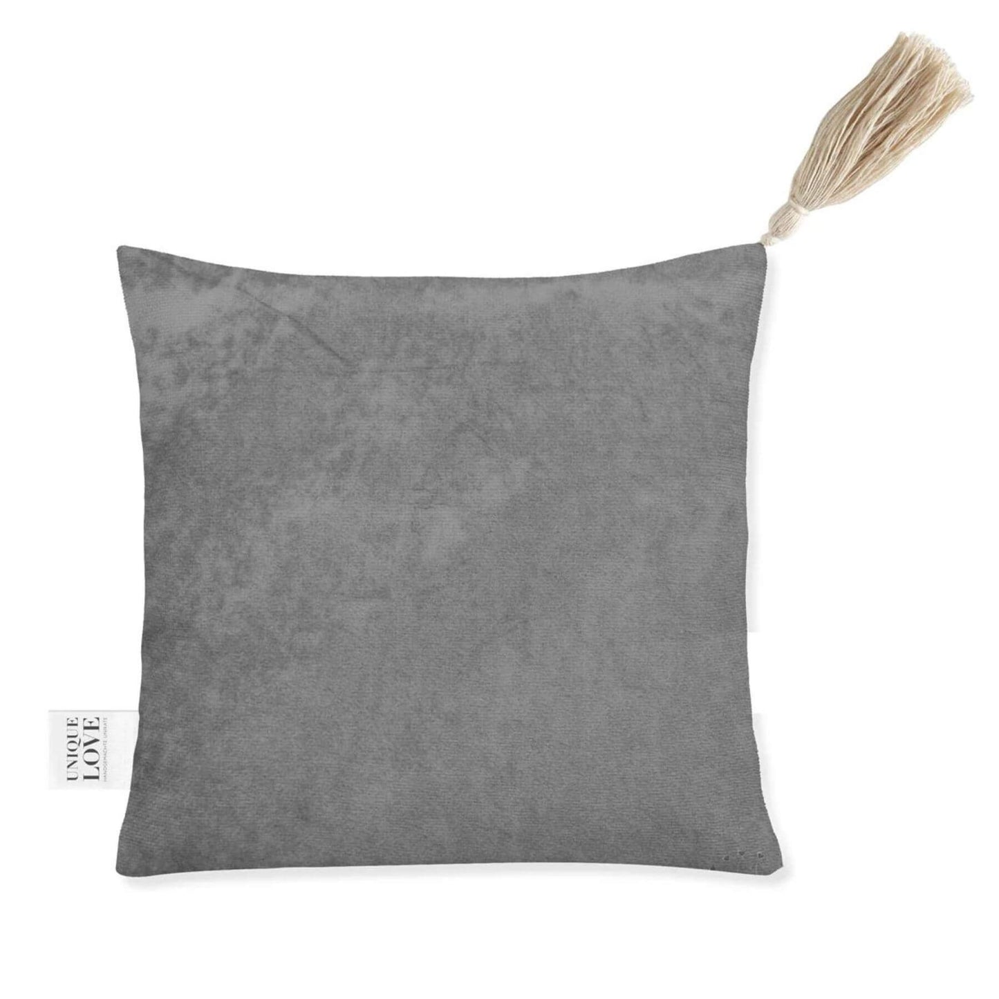 Unique Love Design Cherry Stone Pillow Grey