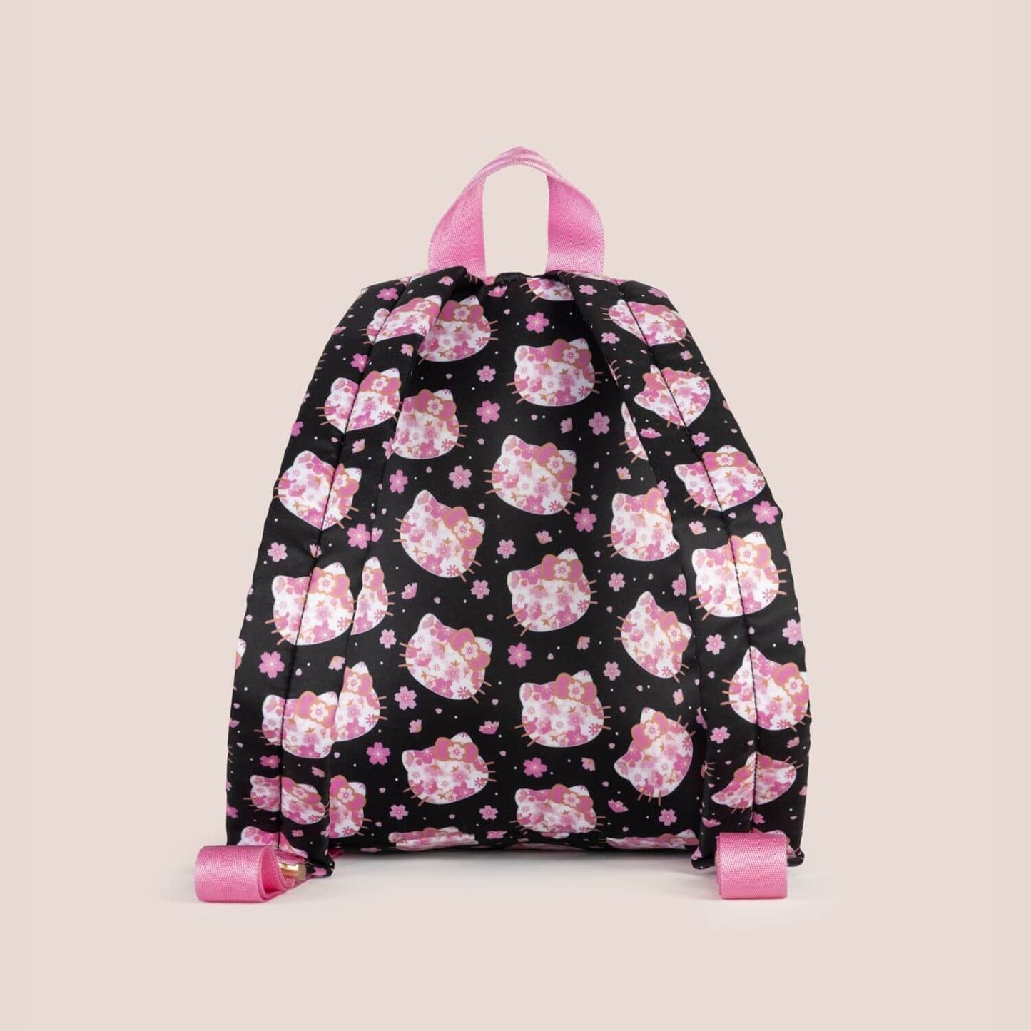 Back view of Hello Kitty® × JuJuBe Cherry Blossoms Everyday Mini Diaper Bag Backpack