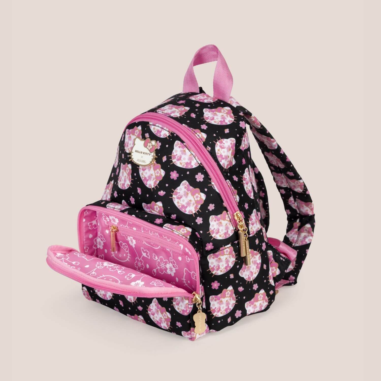Hello Kitty® × JuJuBe Cherry Blossoms Everyday Mini Diaper Bag Backpack
