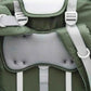 Detail of Qaba Child Carrier Hiking with Sun Canopy Rain Cover Green