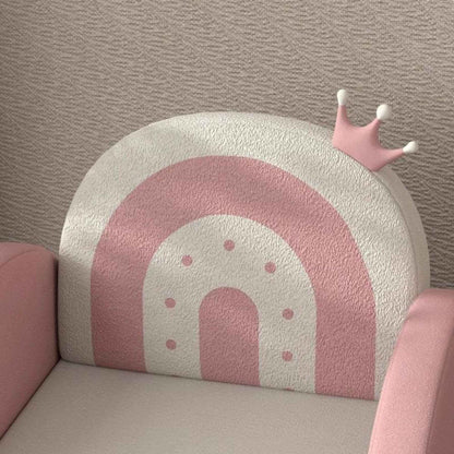 Detail of Qaba Children's Armchair Rocker for Bedroom, Playroom, Pink