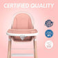 Children Of Design 6 in 1 Classic High Chair in Pink - Detail