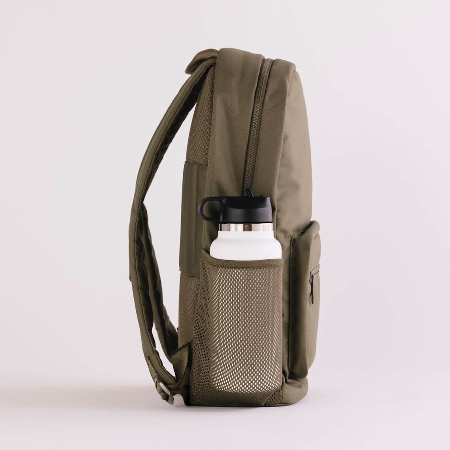 Side of augustnoa Classic Noa Backpack Olive