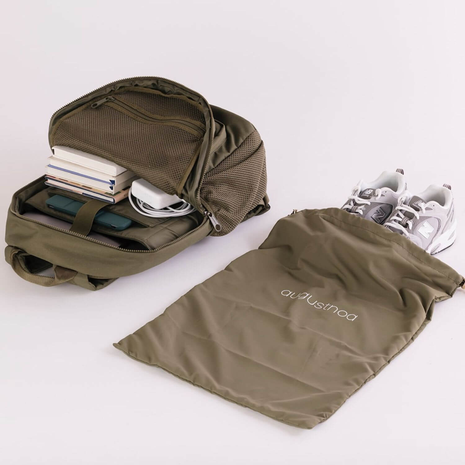 augustnoa Classic Noa Backpack Olive