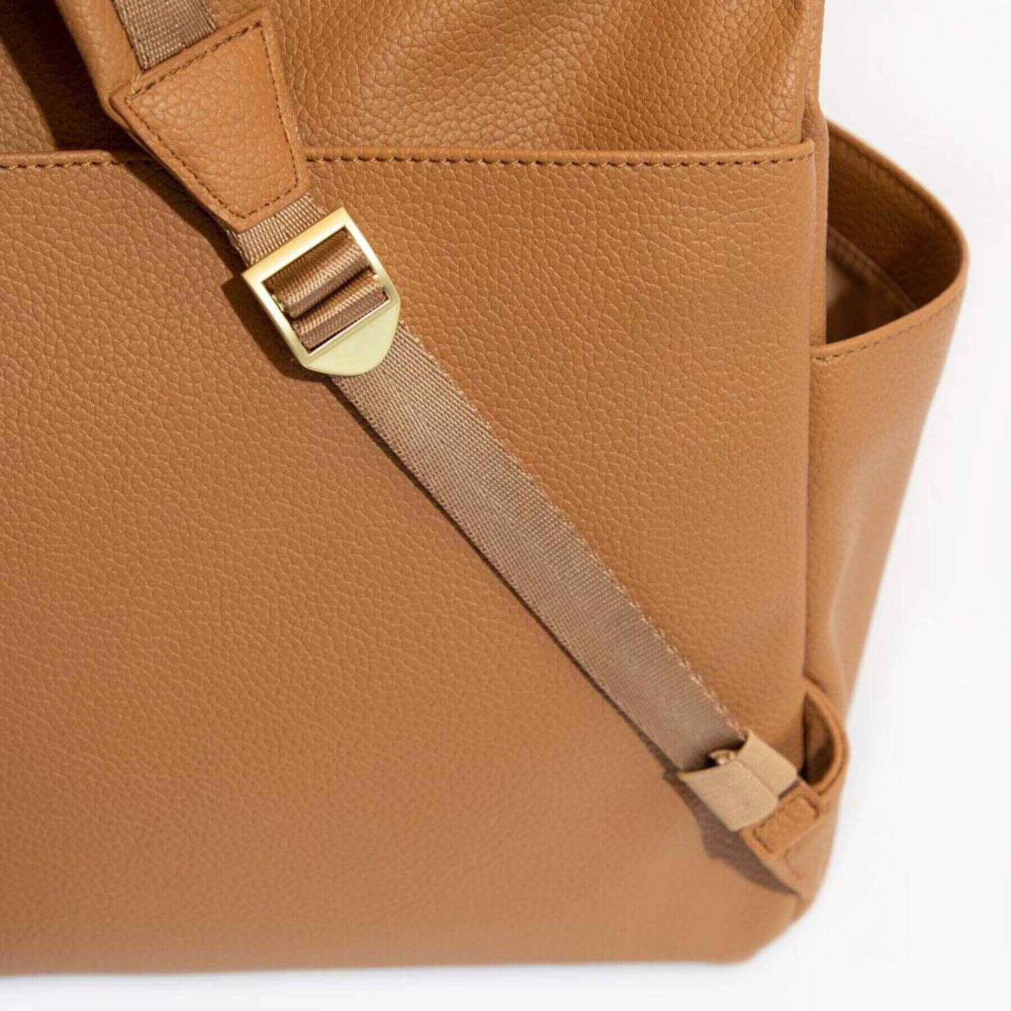 Close-up of Butterscotch Classic Diaper Bag II