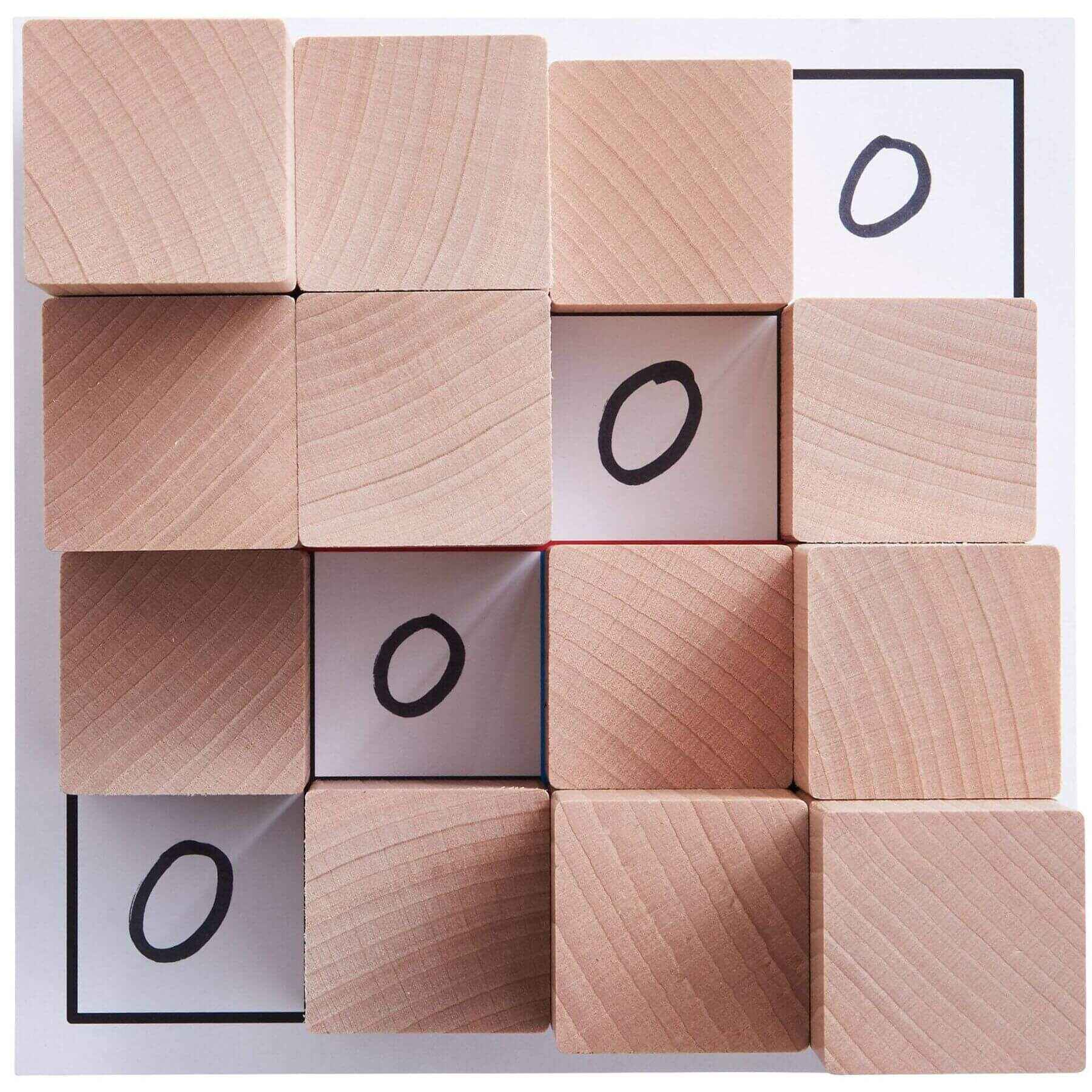 HABA USA Clever Up! Building Block System 3.0 with numbers on a white background