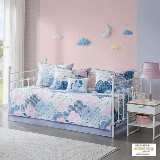 Cloud 6 Piece Cotton Reversible Daybed Set