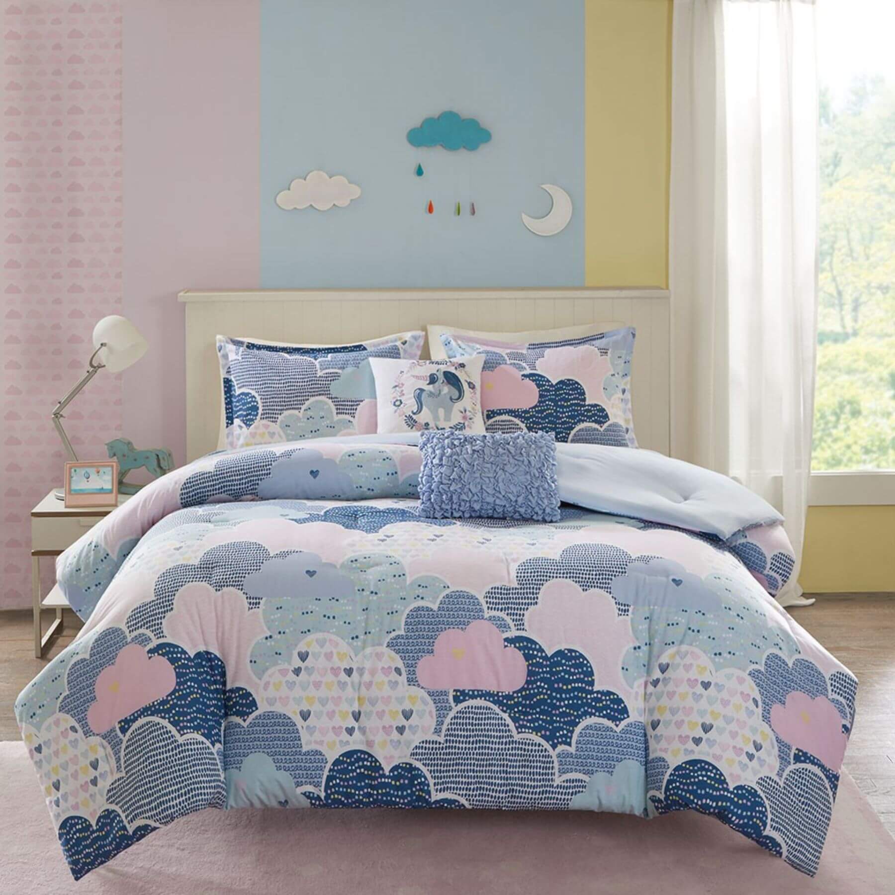 Cloud Cotton Printed Comforter Set